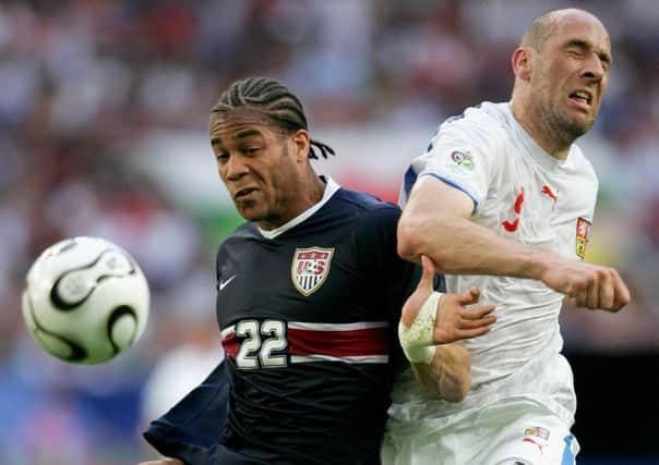 Oguchi Onyewu, who has been on trial with Rangers, played for the US at the 2006 World Cup. Picture: Jamie McDonald/Getty Images
