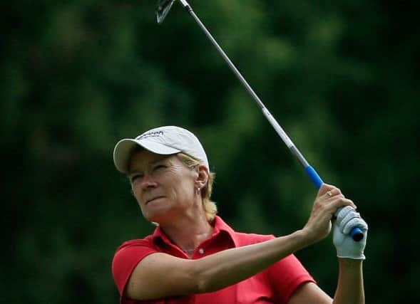 Catriona Matthew opened with a one-over-par 73 in the US Women's open at CordeValle. Picture: Getty Images