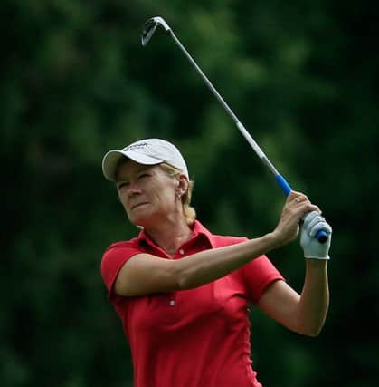 Catriona Matthew opened with a one-over-par 73 in the US Women's open at CordeValle. Picture: Getty Images