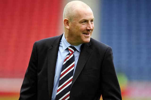 Rangers manager Mark Warburton. Picture: Michael Gillen