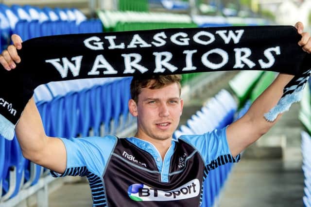 Glasgow Warriors' new signing Hagen Schulte. Picture: Bill Murray/SNS/SRU