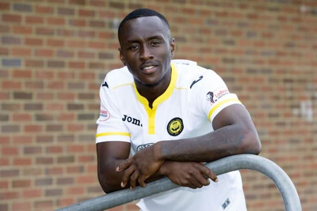 Ade Azeez joined in the summer after leaving AFC Wimbledon. Picture: SNS