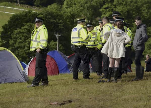 Police are investigating the deaths of a man and a woman at T in the Park. Picture: SWNS