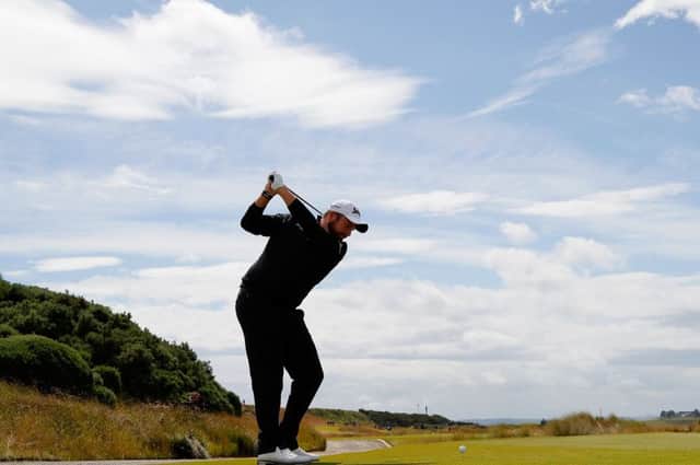 Shane Lowry on the tee at Castle Stuart. Picture:  Kevin C Cox/Getty Images