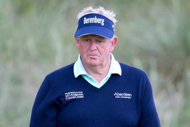 Colin Montgomerie is raring to go in The Open at Troon. Picture: Kenny Smith