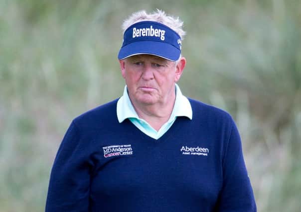 Colin Montgomerie is raring to go in The Open at Troon. Picture: Kenny Smith