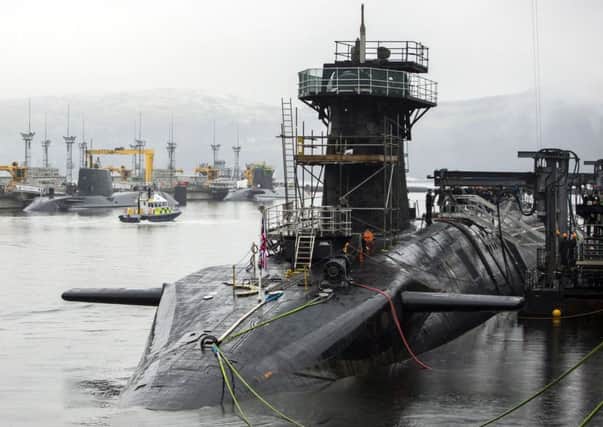 The vote on whether to replace the ageing submarines will take place on July 18. Picture: PA