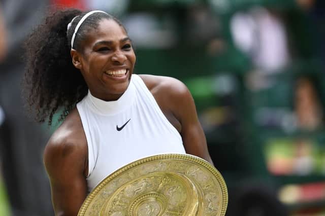 Serena Williams defeated Germany's Angelique Kerber in the women's singles final. Picture: AFP/Getty