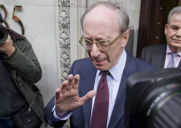 Malcolm Rifkind was Foreign Secretary from 1995 to 1997. Picture Justin Tallis/Getty