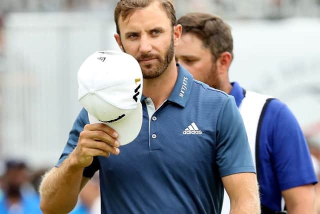 Dustin Johnson has withdrawn from Rio. Picture: Mike Lawrie/Getty Images