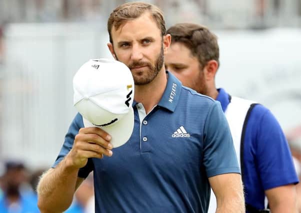 Dustin Johnson has withdrawn from Rio. Picture: Mike Lawrie/Getty Images