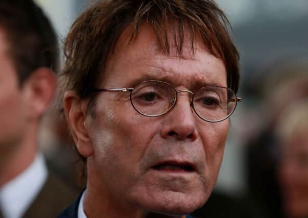 Sir Cliff Richard is suing the BBC and South Yorkshire Police for £1 million over live coverage of a police raid at his home. Picture: David Davies/PA Wire