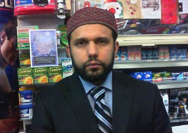 Asad Shah who was stabbed to death outside his Glasgow newsagents only hours after posting a Happy Easter message on social media.