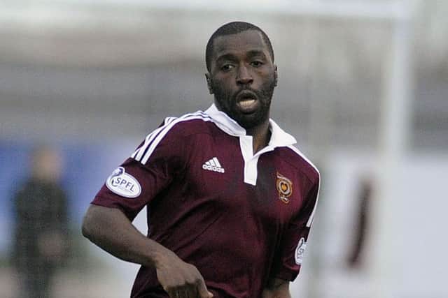 Morgaro Gomis has left Hearts after two seasons with the club. Picture: John Devlin