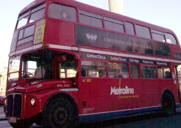 Scots farmers have transformed an old London bus into a B&B. Picture: PA Photo