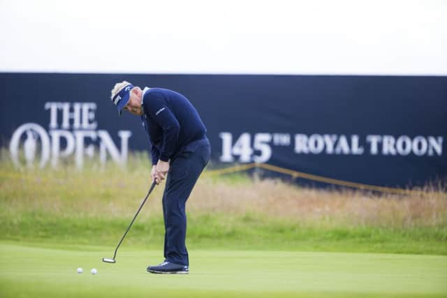 Colin Montgomerie has been given the honour. Picture: SNS