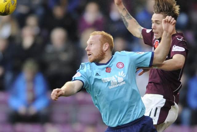Ziggy Gordon has signed for Partick Thistle after leaving Hamilton Accies. Picture: Neil Hanna
