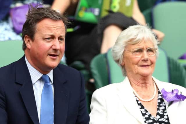 David Cameron and Mary Cameron 
Photo by Julian Finney/Getty Images