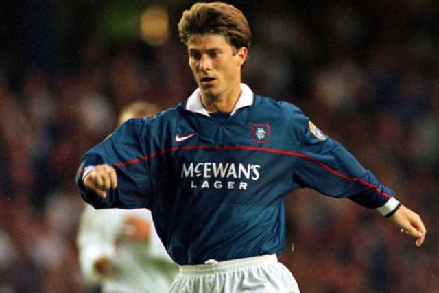 Brian Laudrup was a hero at Ibrox. Picture: SNS
