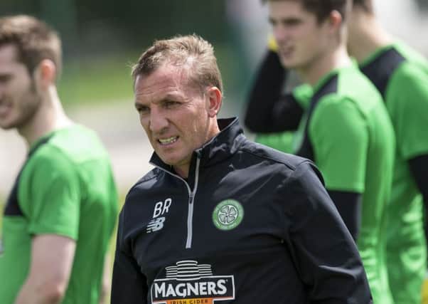 Celtic manager Brendan Rodgers insists Lincoln Red Imps will be treated with respect. Picture: SNS.