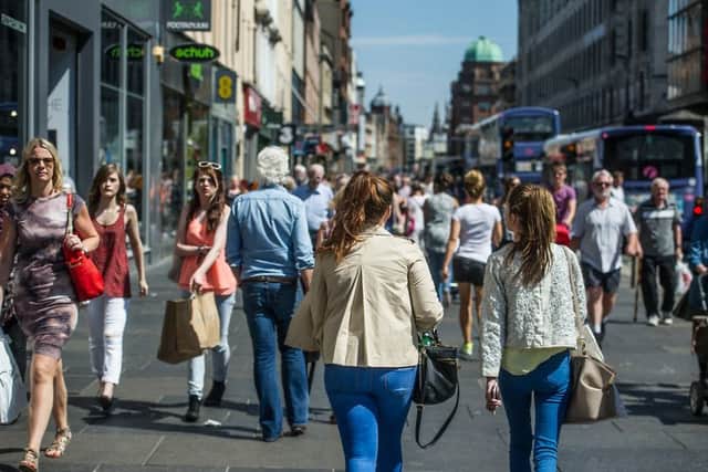 Fashion sales were weaker last month. Picture: John Devlin