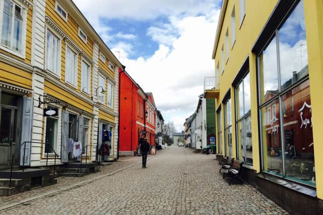 The old town in Porvoo. Picture: Patrick McPartlin