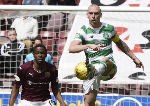 Celtic captain Scott Brown will be in action tonight in Gibraltar against Lincoln Red Imps.

Picture: Ian Rutherford