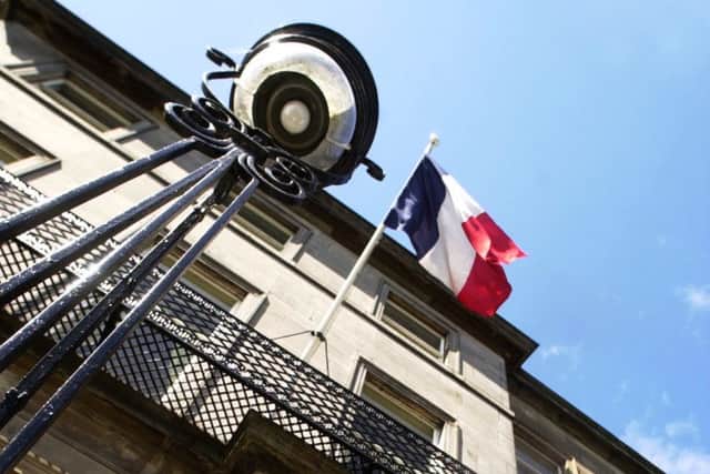 The home of the French Consul General in Regent Terrace, Edinburgh, was opened in 1942 by Charles de Gaulle. In a speech, the general praised Scotland's 'Auld Alliance' with France. Picture: Esme Allen/TSPL