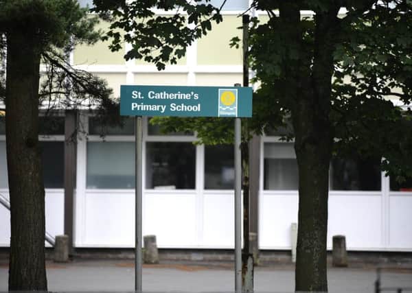 Vandals struck at St Catherine's primary school and caused Â£100,000 worth of damage. Picture: SWNS