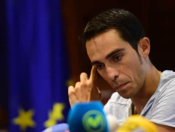 Spanish cyclist Alberto Contador is almost certain to miss the Rio Olympics following the injuries sustained at the Tour de France. Picture: AFP/Getty Images