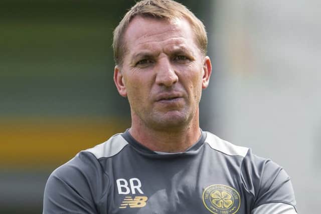 Celtic manager Brendan Rodgers has lost his first game in charge. Picture: SNS