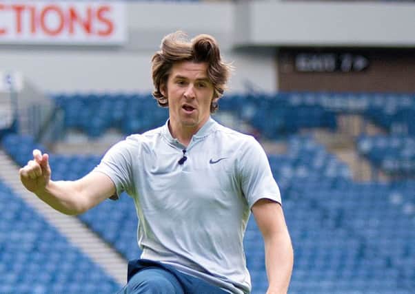 Joey Barton unlikely to be ready to play for Rangers on Saturday. Picture: Rangers FC/PA