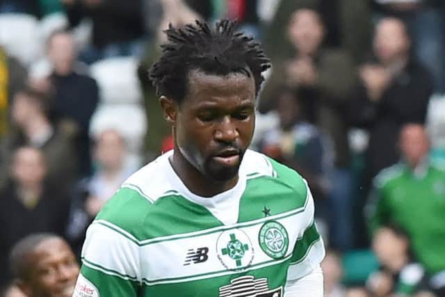 Efe Ambrose made another crucial error for Celtic. Picture: David Lamb