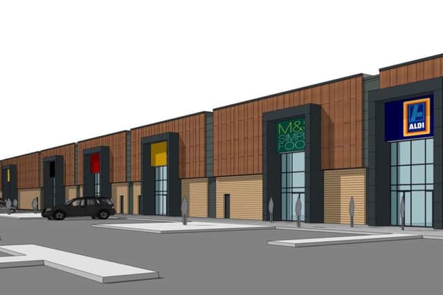 Plans for the Westfield retail park in Cumbernauld have come under fire. Picture: Contributed