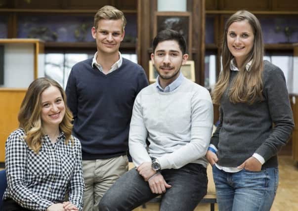 From left: MindMate chief marketing officer Gabriela Matic, chief financial officer Patrick Renner, chief technology officer Rogelio Arellano and chief executive Susanne Mitschke. Picture: Contributed