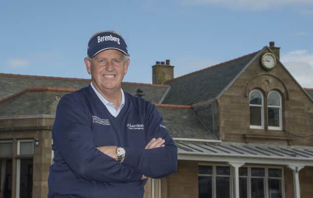 Rolex ambassador Colin Montgomerie will feel "emotional and anxious" when he gets the 145th Open underway at his home club, Royal Troo