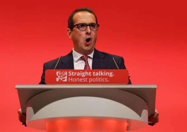 Owen Smith called for unity to avoid splitting the Labour Party as he entered the leadership race yesterday. Picture: PA