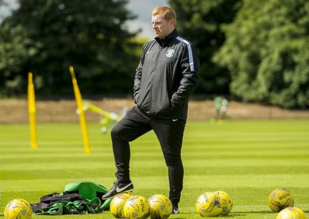 Hibernian manager Neil Lennon. Picture: SNS