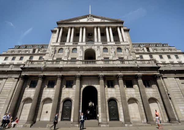 The BoE said economic activity is 'likely to weaken in the near term'. Picture: Anthony Devlin/PA Wire