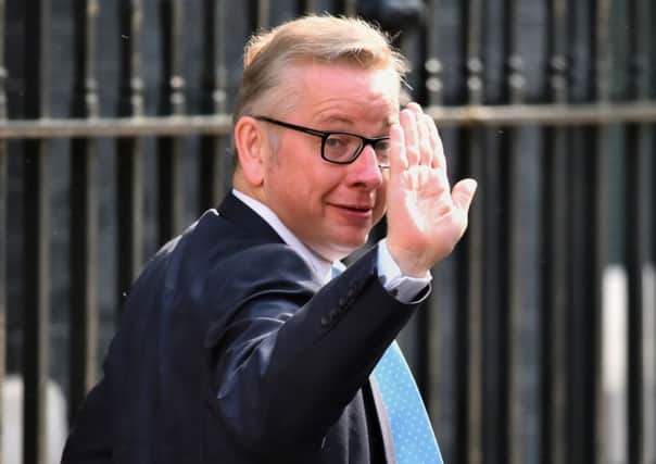 Michael Gove is one of four key members of David Cameron's Cabinet to be dropped by new PM. Picture: Dominic Lipinski/PA Wire