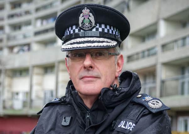 Chief Constable Phil Gormley is bidding to get criminal Reece Scobie added to the Sex Offenders Register. Picture: Steven Scott Taylor/ JP License