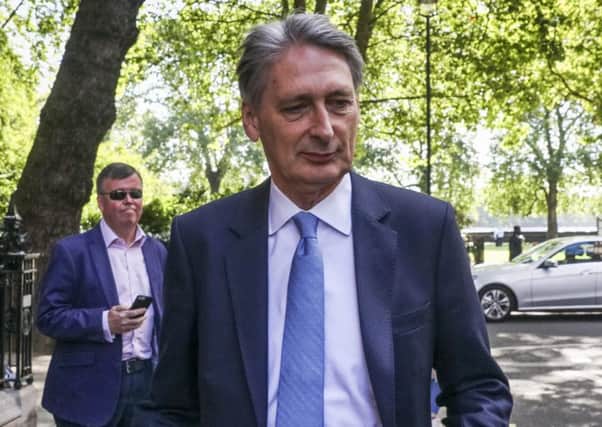 Philip Hammond has ruled  out a  deal between Scotland and EU. Picture: Getty