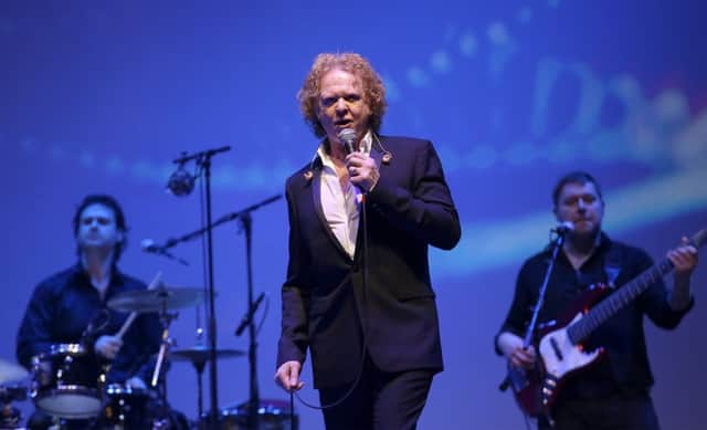 Mick Hucknall sprange few surprises at the Esplanade. Picture: Getty