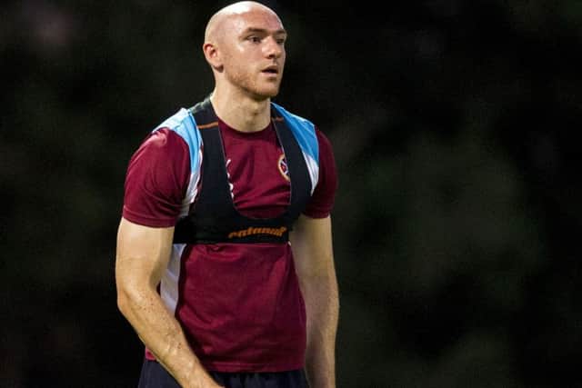 Conor Sammon has been impressed by the thoroughness of Hearts' preparation. Picture: SNS.