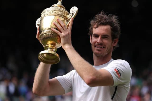 Wimbledon champion Andy Murray is now the best grass-court player in the world. Picture: Getty