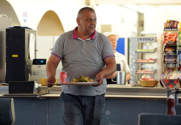 Service stop food can be hit and miss. Picture: Ian Rutherford