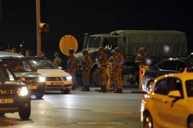 A group within Turkey's military has engaged in what appeared to be an attempted coup. Picture: AP