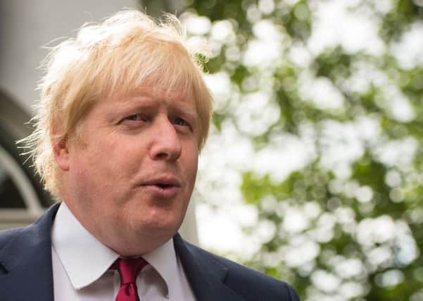 Foreign Secretary Boris Johnson calls for calm. Picture: Dominic Lipinski/PA Wire