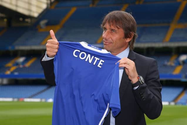New Chelsea Manager Antonio Conte at Stamford Bridge. Picture: Steve Bardens/Getty Images
