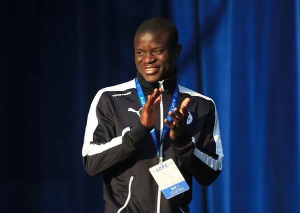 N'golo Kante, who helped Leicester City win the Premier League, has joined Chelsea. Picture: Nick Potts/PA Wire.